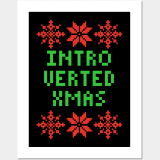 Introverted XMAS Posters and Art